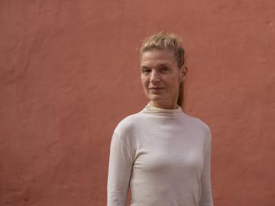 Iben Mondrup. Foto af Ib Helles Olesen, Forfatterweb