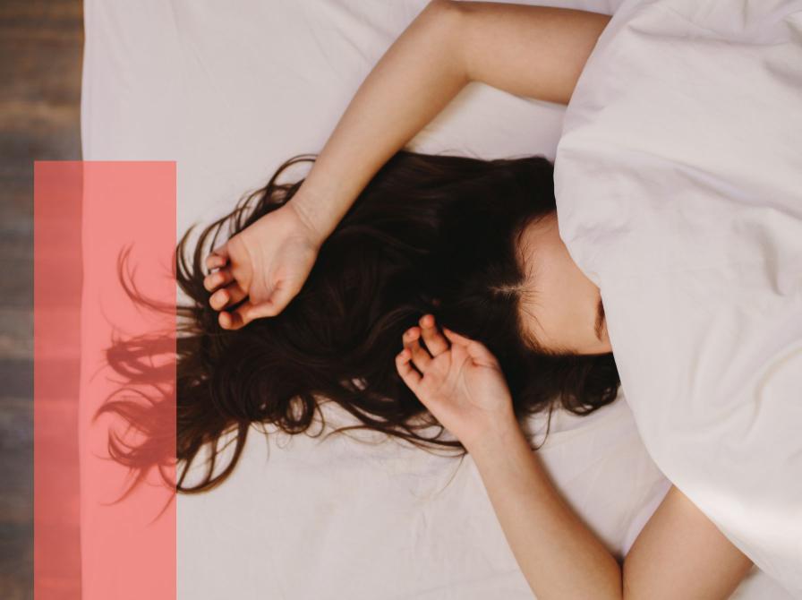 Billede af sovende kvinde